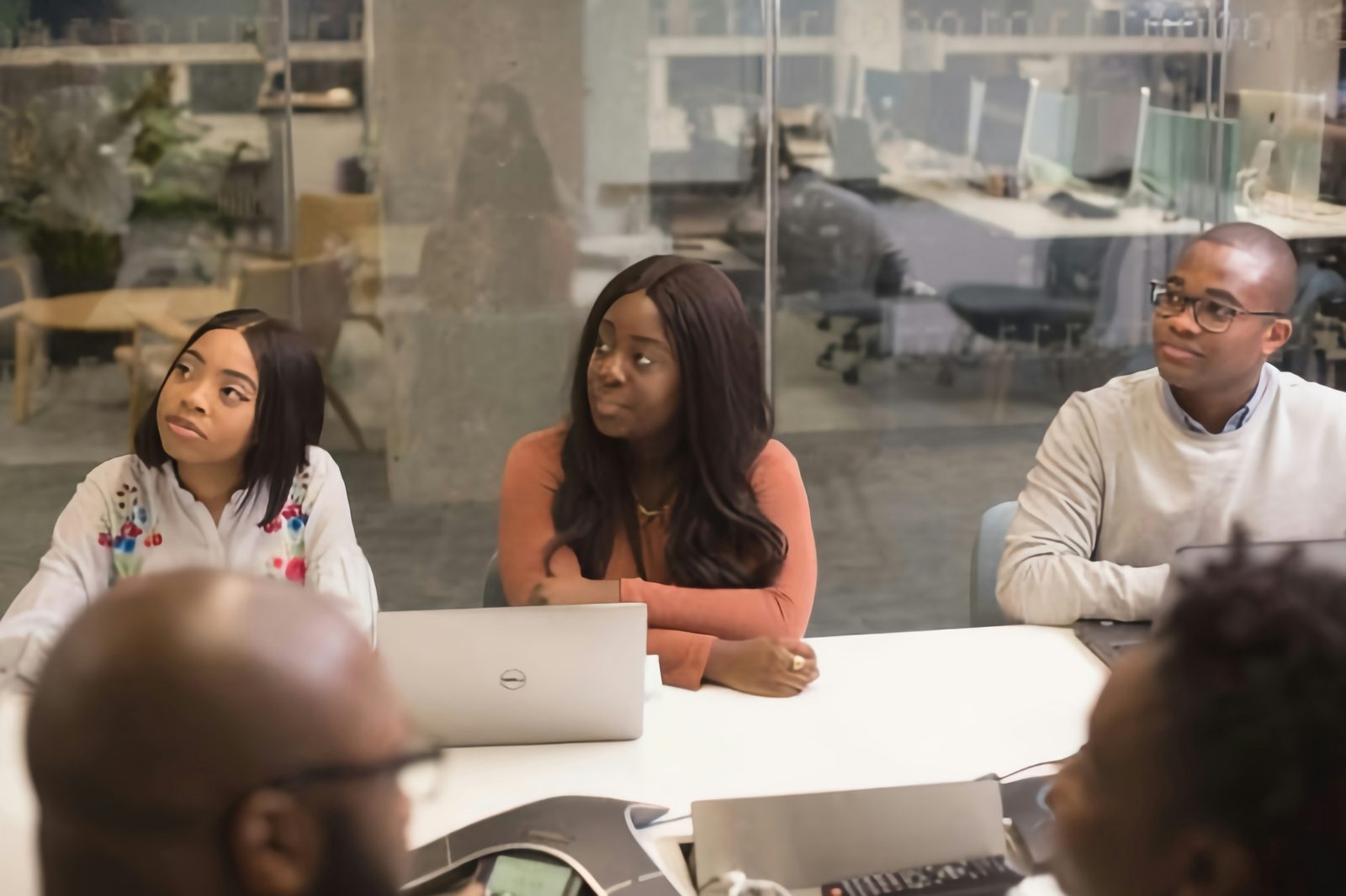 HR professionals in a working session